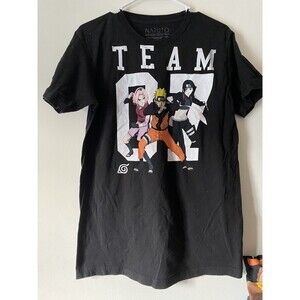 Naruto Shippuden Mens T-Shirt - Team 07 Lead by Naruto MENS MEDIUM